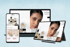 Premium cosmetic e-commerce website development